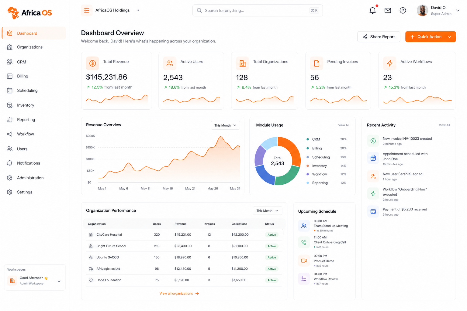 Interface screenshot